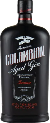 Obrázek produktu pro Gin Dictador Colombian Black 0,7L | vodka