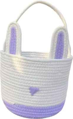 Obrázok produktu pre Fialový košík s uchami, 21 cm