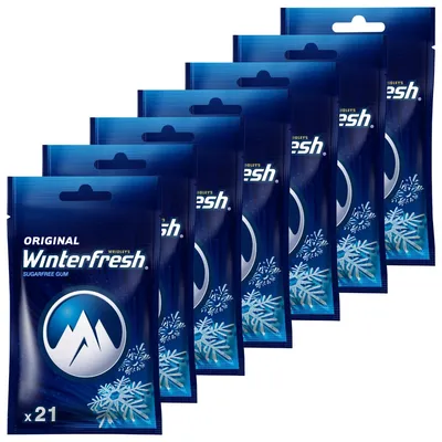 Image de Chewing-gum Winterfresh Original 21 pastilles
