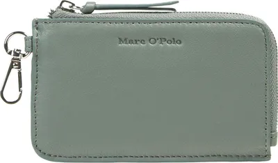 Produktbild von Marc O'Polo Leder Geldbörse Florica Zip Wallet Deep Lake Green blaugrau