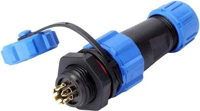 Image de Connecteur étanche à 2 broches, longueur 65 cm, IP68