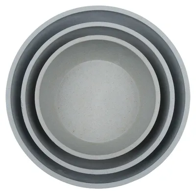 Productafbeelding van District Hondenbakje, bamboe, ijsblauw, klein, 14 x 14 x 5,2 cm (570 ml)