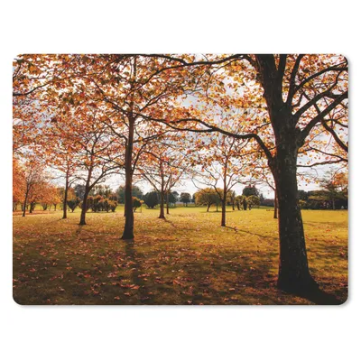 Produktbild von MuchoWow® Mauspad Mousepad Herbst - Herbstblätter - Natur 23x19 cm - Mousepads - Maus Mat - Pad - Mausunterlage - Schreibtischunterlage - Mauspad