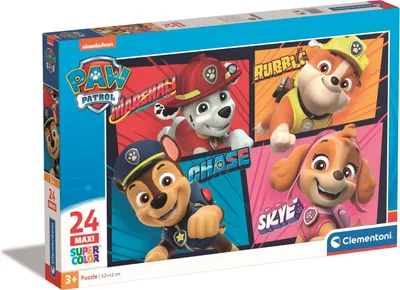 Produktbild von CLEMENTONI Puzzle Tlapková patrola MAXI 24 Teile