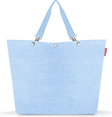 Produktbild von reisenthel shopper XL, Einkaufstasche, Tragetasche, Tasche, Twist Powder Blue, 35 L, ZU4119