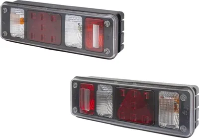 Image de Jeu de feux arrière gauche et droit 24 V PY21W LED P21W HELLA pour DAF