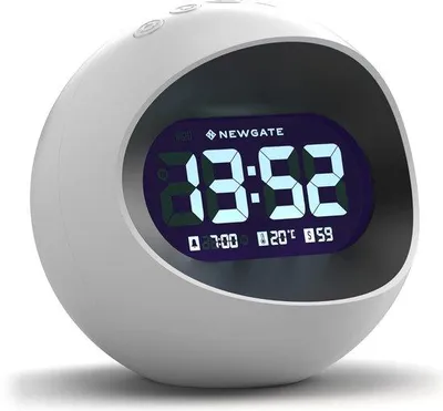 Zdjęcie produktu dla Cyfrowy zegar ścienny z wyświetlaczem LCD – wszechstronny zegar biurkowy w nowoczesnym stylu