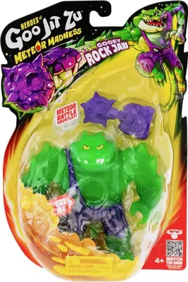 Obrázok produktu pre Goo Jit Zu Rock Jaw: Meteorická Zábava pre Deti