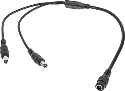 Image de Kpo2919Lx Câble 1 x connecteur DC 2,1/5,5 - 2 x fiches DC 2,1/
