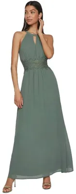 Produktbild von Vila Milina ärmelloses Langes Kleid Grün 38 Frau Grün 38