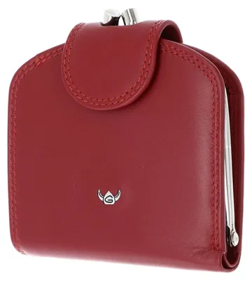 Imagen del producto de Golden Head Cuero monedero Polo RFID Protect Bügelbörse 2048 Rot rojo oscuro
