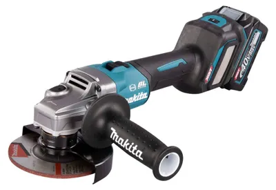 Produktbild von Makita GA023GM201, 8500 RPM, 12,5 cm, Akku, 4 Ah, 4,4 kg, Bürstenloser Motor