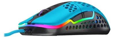 Zdjęcie produktu dla CHERRY XTRFY M42, Oburęczny, Optyczny, USB Typu-A, 16000 DPI, Niebieski