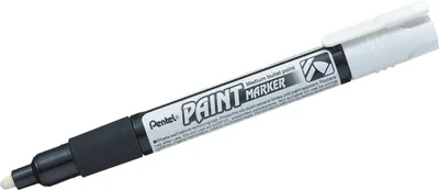 Produktbild von Pentel paint marker permanent marker conical tip white -12u-