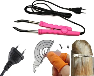 Obrázek produktu pro Nástroj na prodlužování vlasů, nastavitelná teplota, ergonomický design, L618EuroČerná