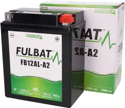 Produktbild von FULBAT FB12AL-A2 GEL 12V 12Ah Batterie für APRILIA Leonardo 125 150 250 300