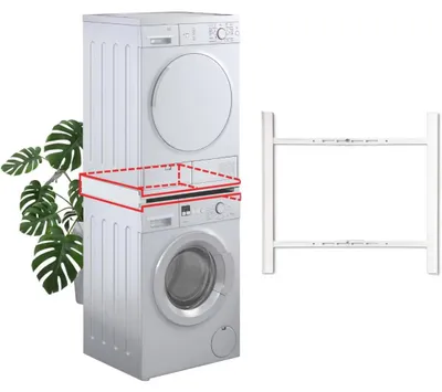 Immagine prodotto di Set di impilamento di parti e accessori per lavatrici Superior Electronics Tower Slim
