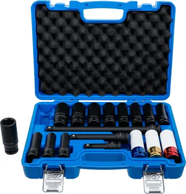 Zdjęcie produktu dla BGS technic Impact Socket and Protective Impact Socket Set, 4876 mm, 4,88 kg