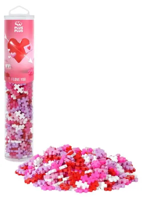 Image de Plus-Plus, kit de construction "Je t'aime", 240 pièces.