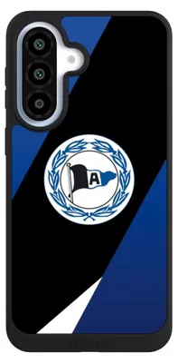 Produktbild von NIVOCASE Handyhülle für Samsung Galaxy A37 5G  Hülle NIVOpure Case Schwarz Arminia Bielefeld DSC Offizielles Lizenzprodukt