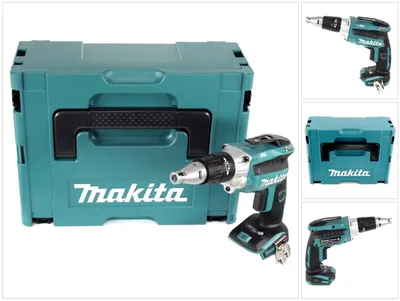 Immagine prodotto di Makita DFS 250 ZJ Avvitatore per cartongesso a batteria 18V  / brushless + Valigetta Makpac - senza batterie, senza caricabatterie