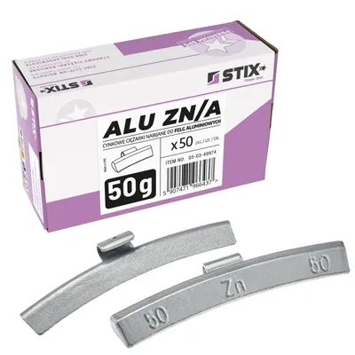 Image de Poids de frappe STIX ZN/A 50x50G, revêtement plastique, masses d'équilibrage