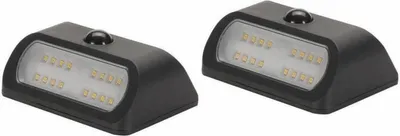 Obrázek produktu pro Balení 2 solárních reflektorů Sentine50 lumenů - antracitově šedá barva
