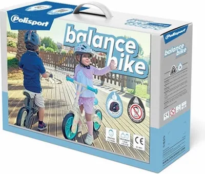 Produktbild von Lernfahrrad Polisport Balance Bike - Grau/Creme