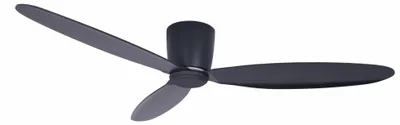Produktbild von Energiespar Deckenventilator mit Fernbedienung Airfusion Radar DC Schwarz 132 cm