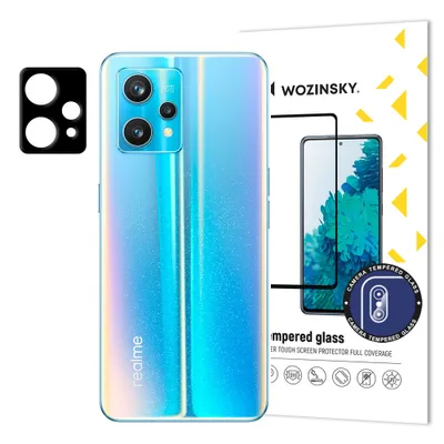 Zdjęcie produktu dla Wozinsky Full Camera Glass szkło hartowane 9H na cały aparat kamerę Realme 9 Pro + (9 Pro Plus)