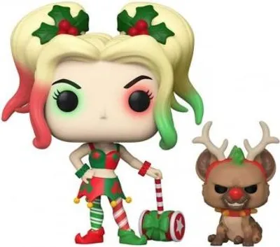 Obrázek produktu pro DC Super Heroes - Harley Quinn s pomocníkem 357 - Funko Pop! - Vinylová figurka
