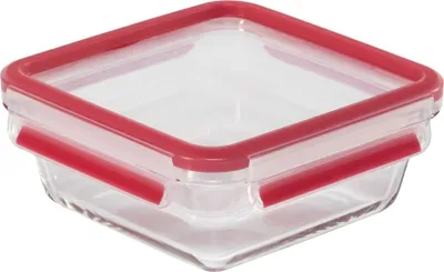 Produktbild von emsa Frischhaltedose CLIP & CLOSE Glas 0,80 Liter eckig