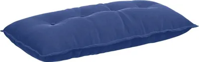 Produktbild von vidaXL Rücken Kissen Polizeiblau 100 x 50 cm Cordstoff