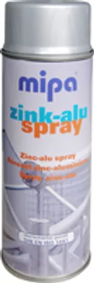 Produktbild von MIPA Zink-Alu Grundierspray silber-alu 400ml DIN EN ISO1461