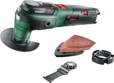 Produktbild von Multifunktionswerkzeug Akku, Bosch UniversalMulti 12, 12 V, Autoclic System, LED, Anti-Vibrationsgriff (Ohne Akku und Ladegerät)