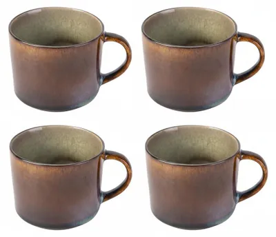 Produktbild von Cosy & Trendy Tassen / Becher Quintana Green - 450 ml - 4 Stück