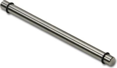 Produktbild von SIMAUSROM Glastablarträger Garda, 245 x ø16 mm, Edelstahl rostfrei