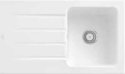 Produktbild von Villeroy & Boch Keramikspüle 335001RW, Architectura 50 Einbauspüle - inkl.