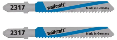 Produktbild von Wolfcraft 2317000 Stichsägeblatt HSS; T-Schaft; für Stahlblech und Aluminium