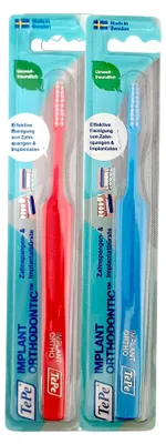 Produktbild von 2x TePe Implantat/Ortho Zahnbürste