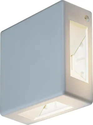 Productafbeelding van Rabalux 7318 Buitenwandlamp Lippa, 6W, 3000K, 360lm, wit, warmwit, IP54, 12x12cm