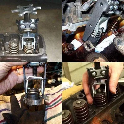 Image de Outil universel pour démonter les soupapes en hauteur, équipé d'un moteur en acier au carbone