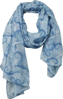 Produktbild von Die Eiskönigin Tuch Uni Snowflakes multicolor Standard