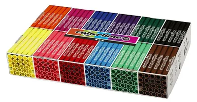 Image de Grand paquet de 12x24 stylos Jumbo de couleur