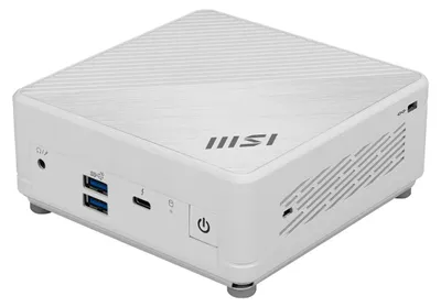 Produktbild von MSI Cubi 5 1M-441BEU, 0,6L Größe PC, Mini-PC Barebone, Intel SoC, Ethernet/LAN, Wi-Fi 6E (802.11ax), 65 W