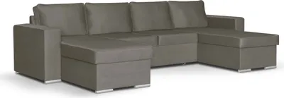 Produktbild von U-Ecksofa mit Schlaffunktion PANORAMIX-U - Braun