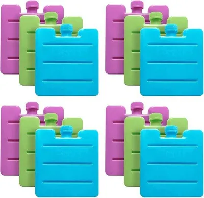 Produktbild von Famanu Kühlakkus für Lunchboxen und Kühltaschen - Multicolor