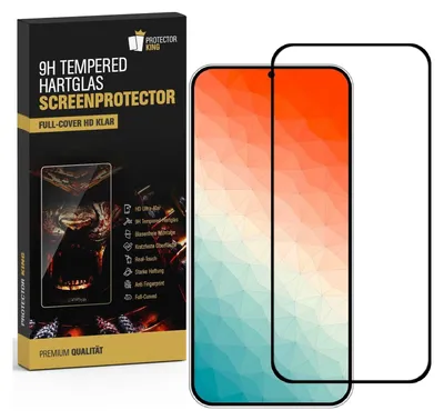Produktbild von 2x 9H Panzerglas für Samsung Galaxy S24 FULL COVER 3D KLAR echtes Tempered Panzerglas Displayschutz Schutzglas Schuzfolie Screen-Protector
