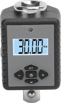 Productafbeelding van Digitale momentsleuteladapter, 1/2 inch, 17 tot 340 Nm. Elektronische momentsleutel met zoemer en LED-indicator voor autoreparaties en motorfietsreparaties