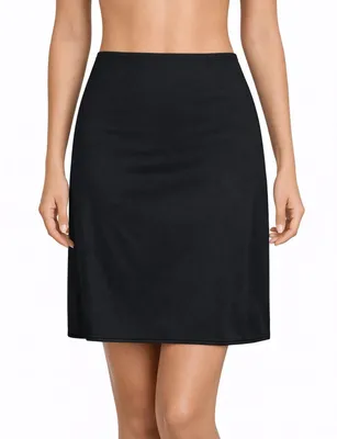 Produktbild von 5568 Damen-Unterrock (Jupon) kurz – Antistatisch – 50 cm – J&C Underwear, Schwarz Größen XXL